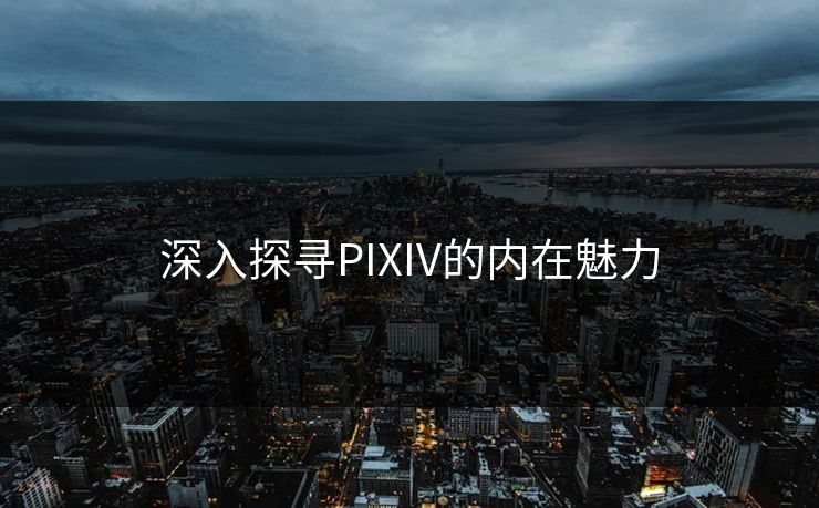 深入探寻PIXIV的内在魅力-第1张图片-p站自媒体 | p站网页版内容站 深入探寻PIXIV的内在魅力-第1张图片-p站自媒体 | p站网页版内容站